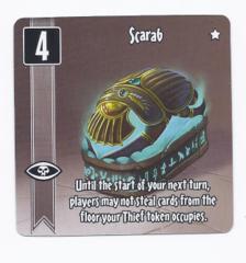 10 Minute Heist - The Wizard's Tower: Scarab board game promo card